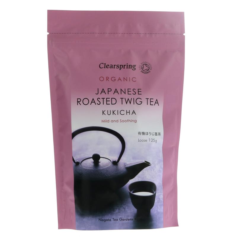 Tea Kukicha Loose 125g (Clearspring) - Macleod Organics